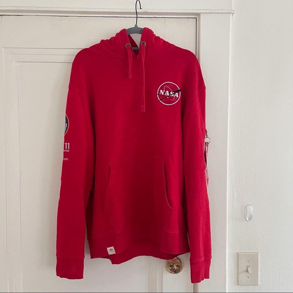 Red Alpha Industries Sweatshirt